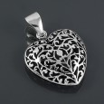 Wisiorek srebrny serce