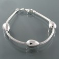 Bransoletka srebrna
