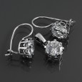 Komplet ze srebra z cyrkoniami
