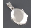 Wisiorek srebrny otwierany Wisiorek srebrny z kryształem swarovskiego - serce